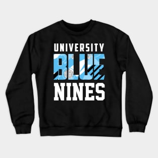 University Blue Nines Crewneck Sweatshirt